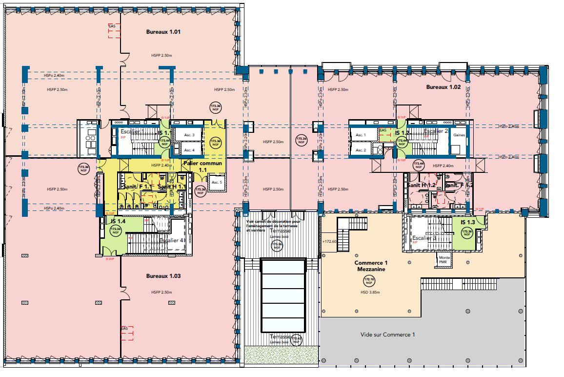 Bureau Lyon 12098m² Location bureau Lyon Rhône OLBUR2110501 36